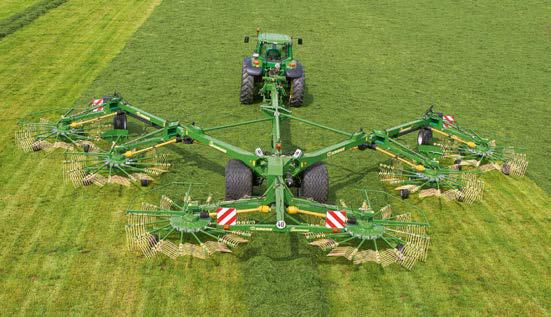 Krone Swadro 2000 Six Rotor Centre Delivery Rake Farm Compare Farm Compare 7763